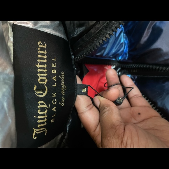 Juicy Couture Jackets & Blazers - 🎈Juicy Couture Coat , Silver and blue, woman XL🎈